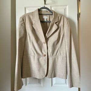 Tan blazer